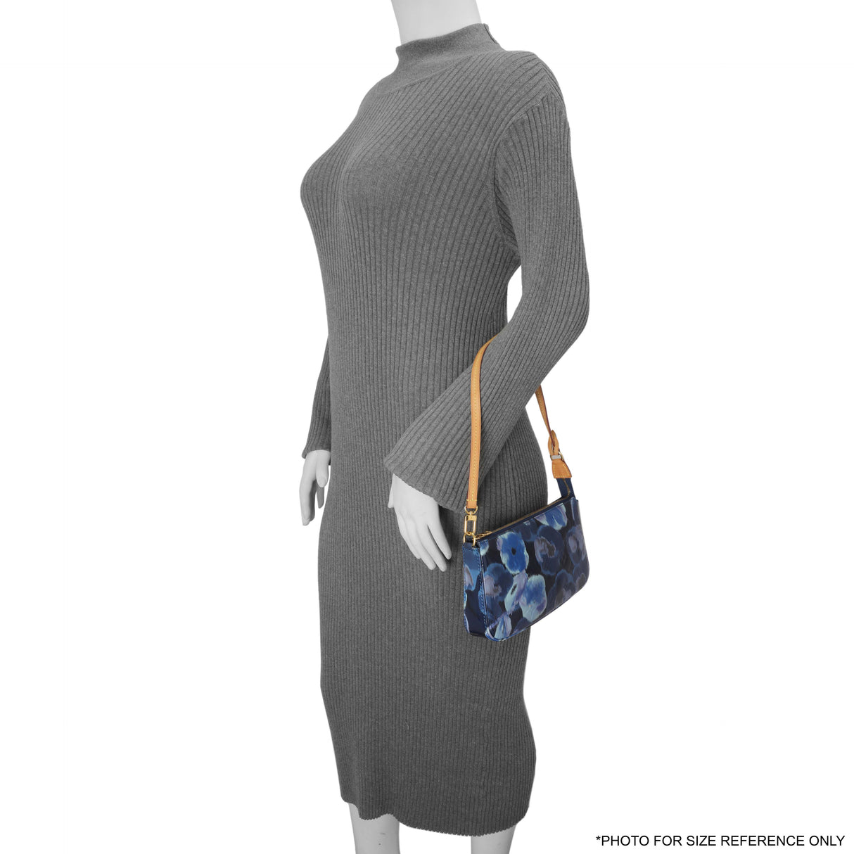 Louis Vuitton Grand Blue Vernis Ikat Pochette Accessories NM Handbags Louis Vuitton