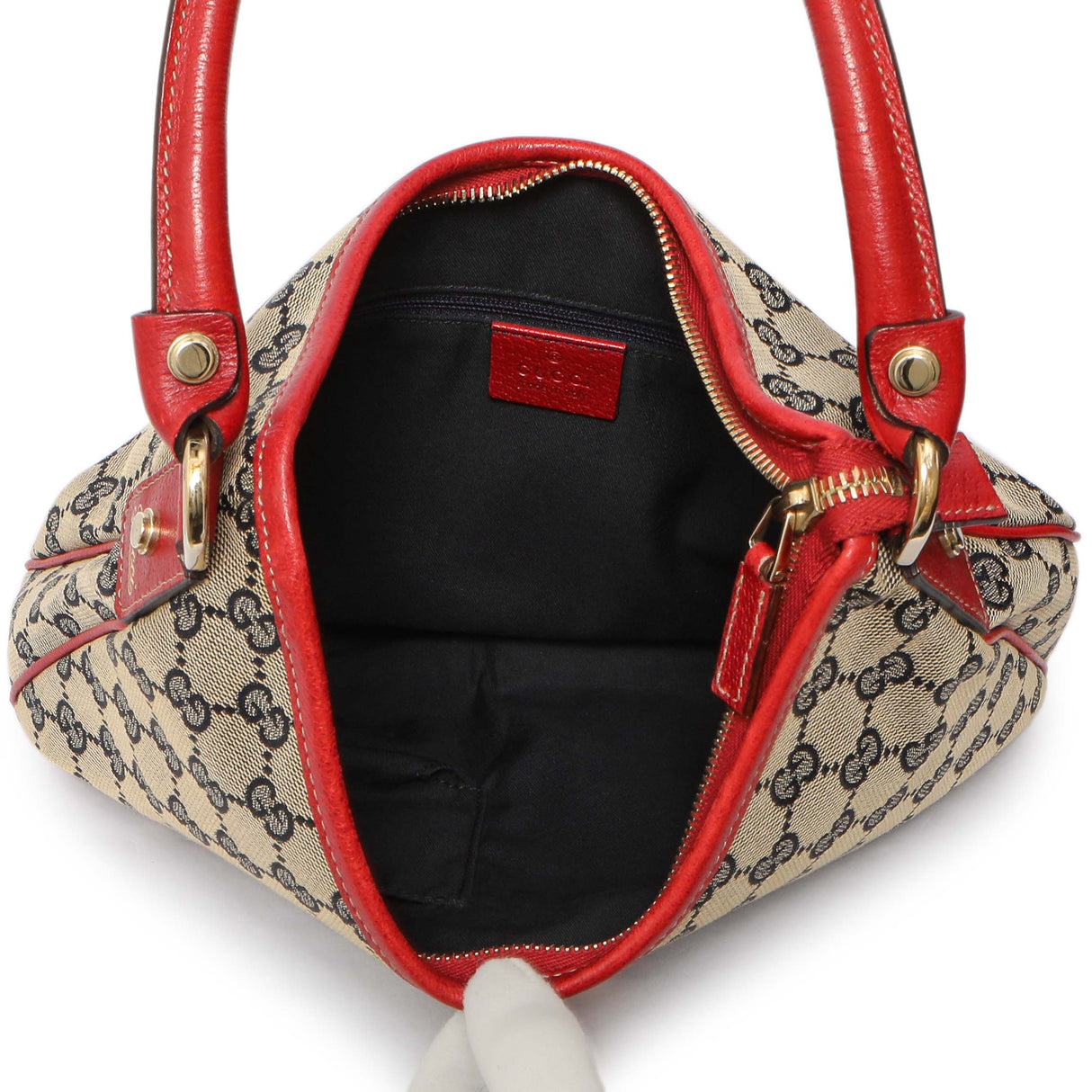 Gucci Monogram Medium Abbey D Ring Hobo Handbags Gucci