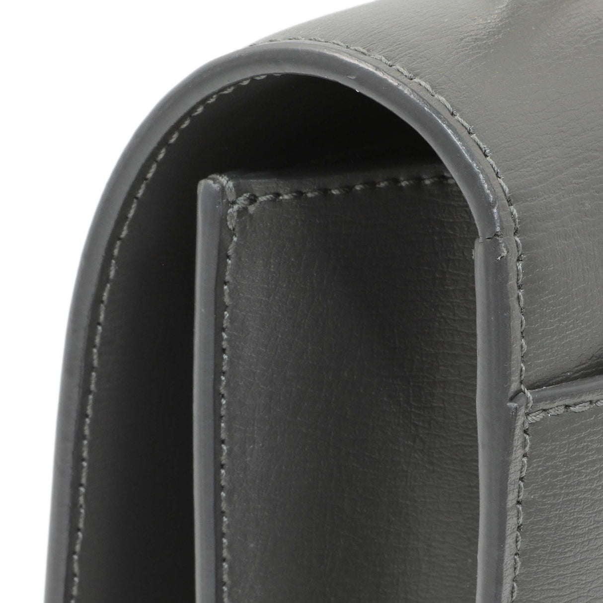 Saint Laurent Grey Calfskin Medium Monogram Sunset Handbags Saint Laurent