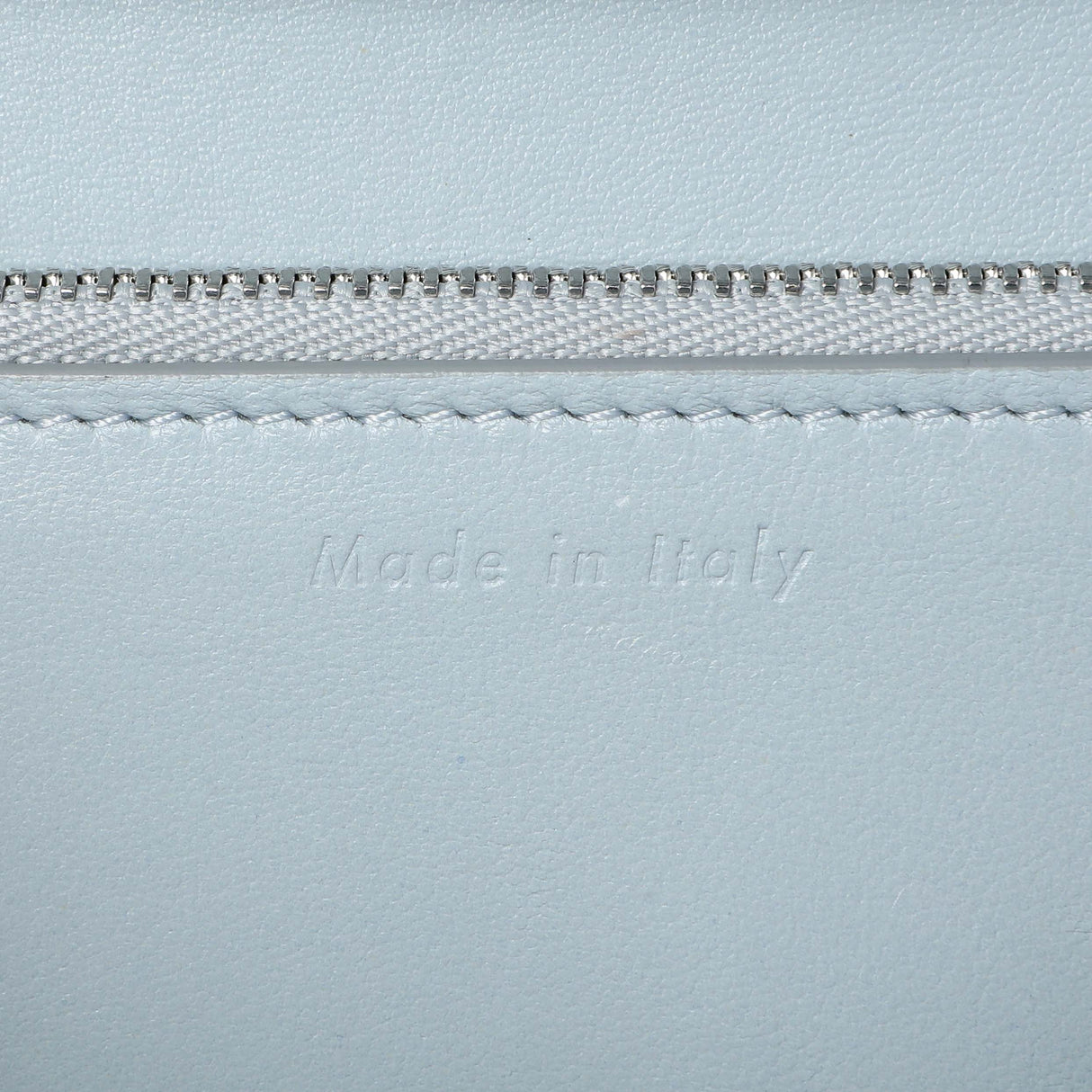 Celine Pale Blue Box Calfskin Medium Classic Flap Handbags Celine