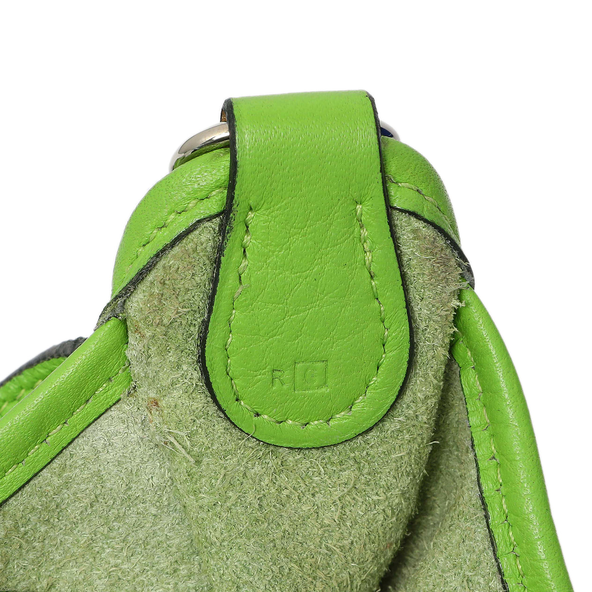 Hermes Green Clemence Vespa TPM Handbags Hermes