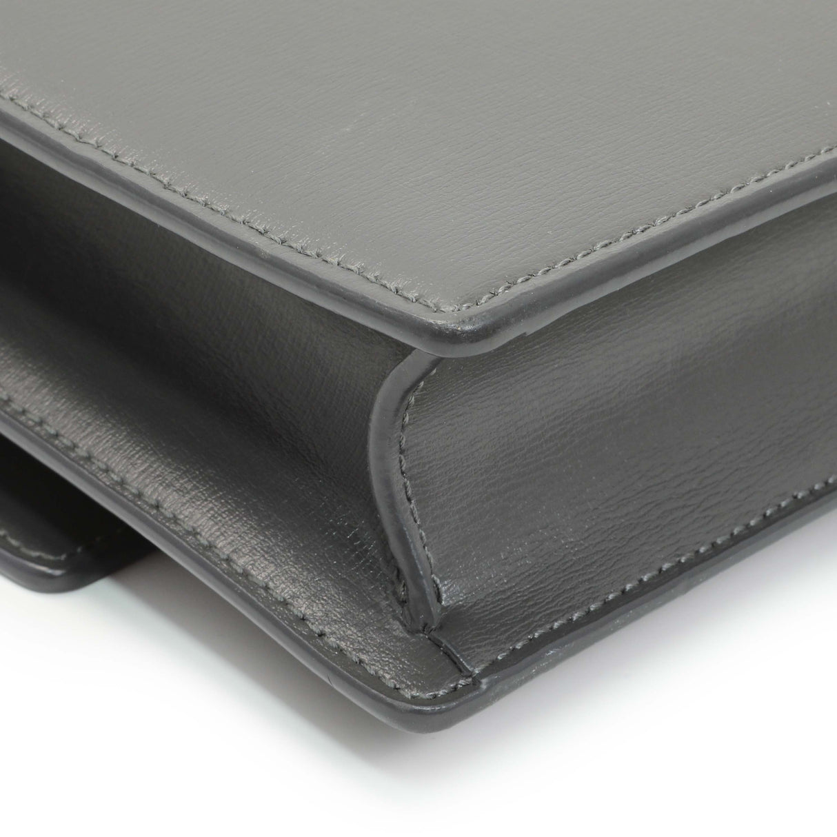 Saint Laurent Grey Calfskin Medium Monogram Sunset Handbags Saint Laurent