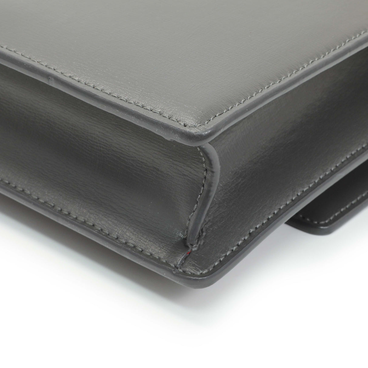 Saint Laurent Grey Calfskin Medium Monogram Sunset Handbags Saint Laurent