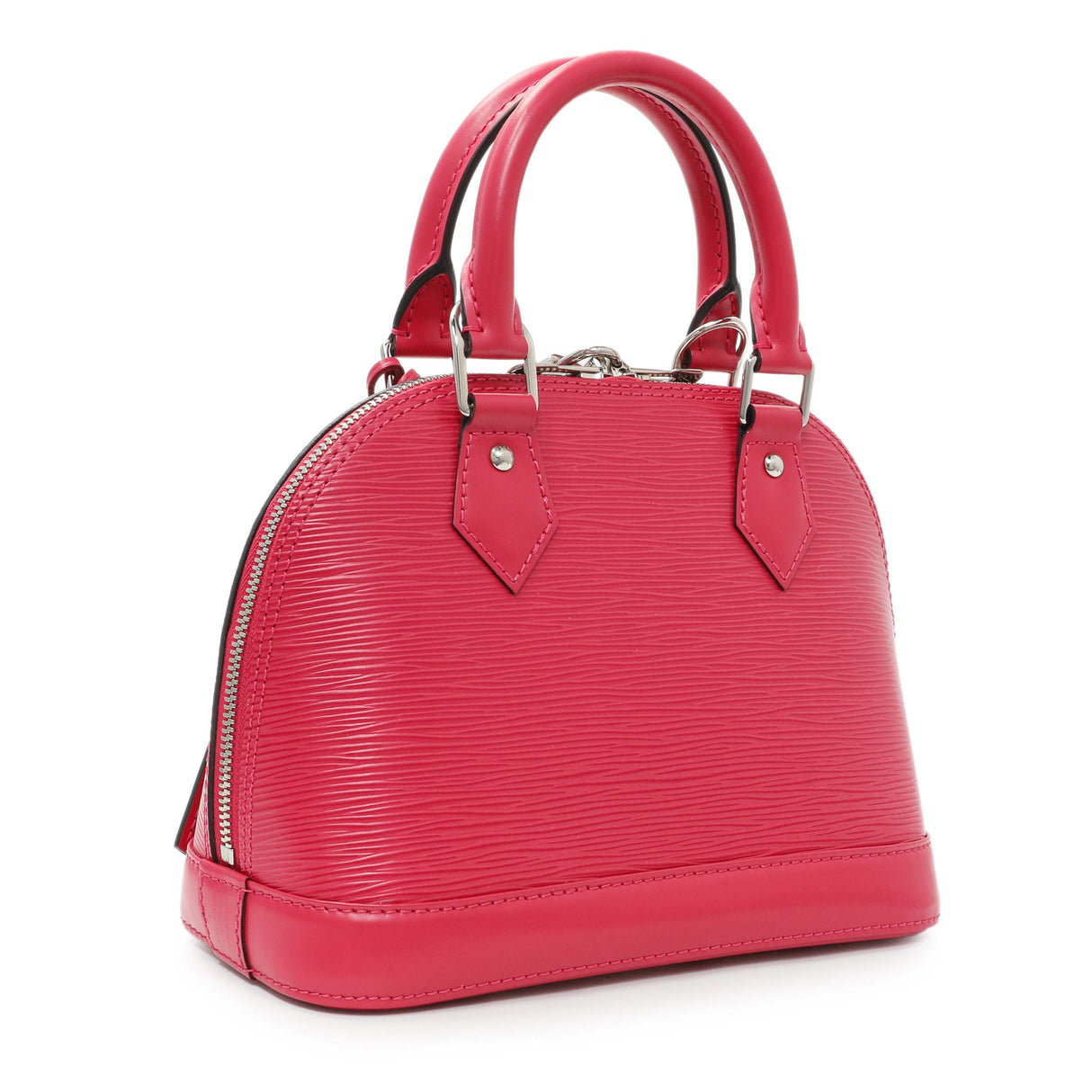 Louis Vuitton Rose Pondicherry Epi Jacquard Alma BB Handbags Louis Vuitton