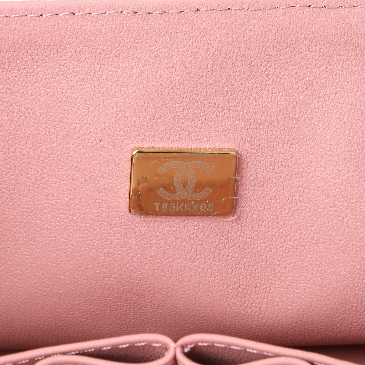Chanel Pink Caviar Small Classic Double Flap Handbags Chanel