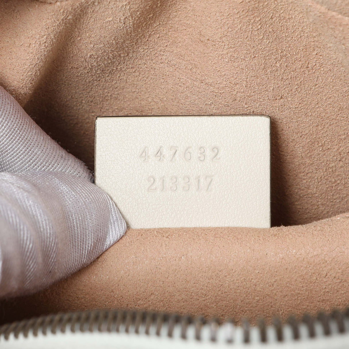 Gucci White Calfskin Matelasse Small GG Marmont Chain Shoulder Bag Handbags Gucci