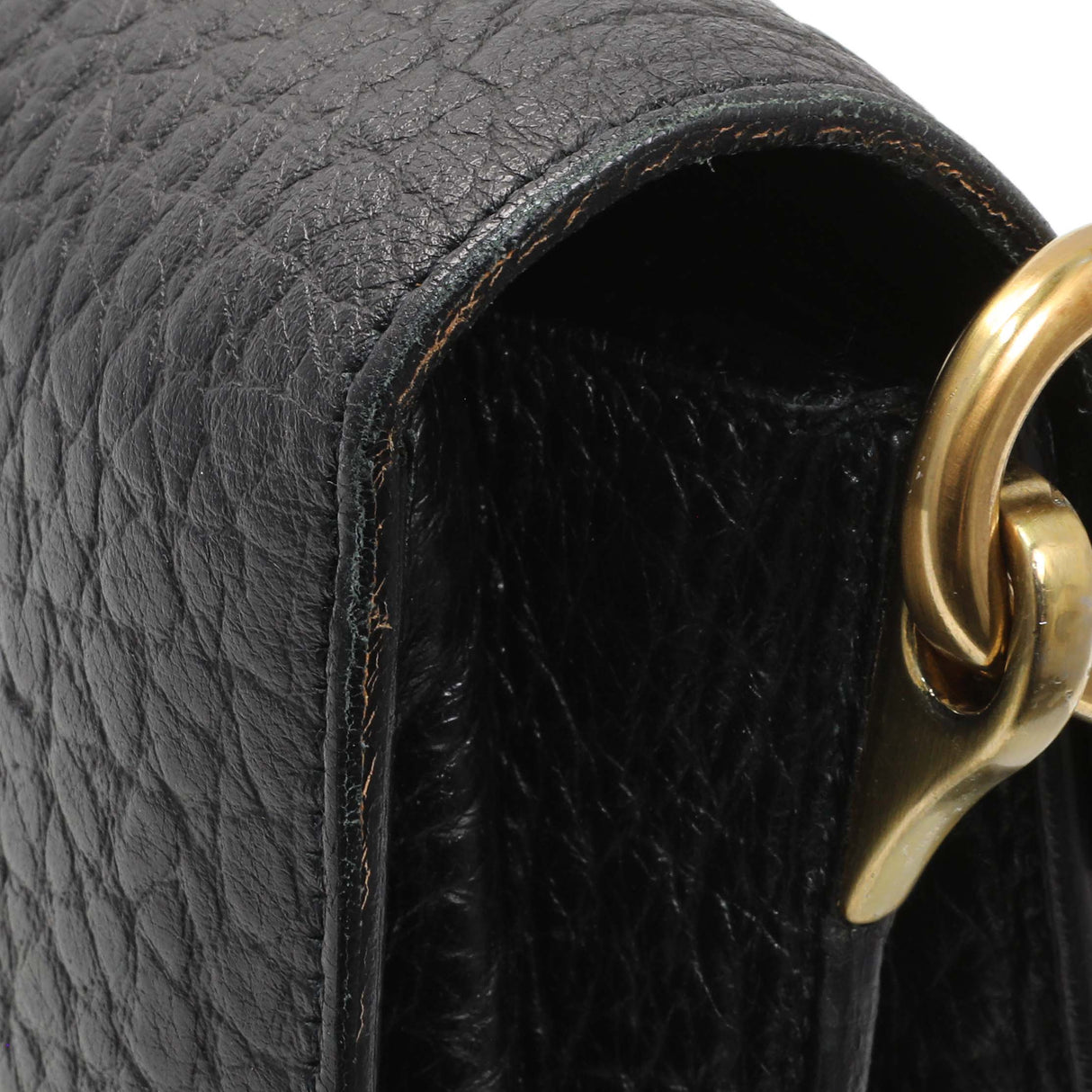 Prada Black Calfskin Berlino Sound Semitracolla Bag Handbags Prada