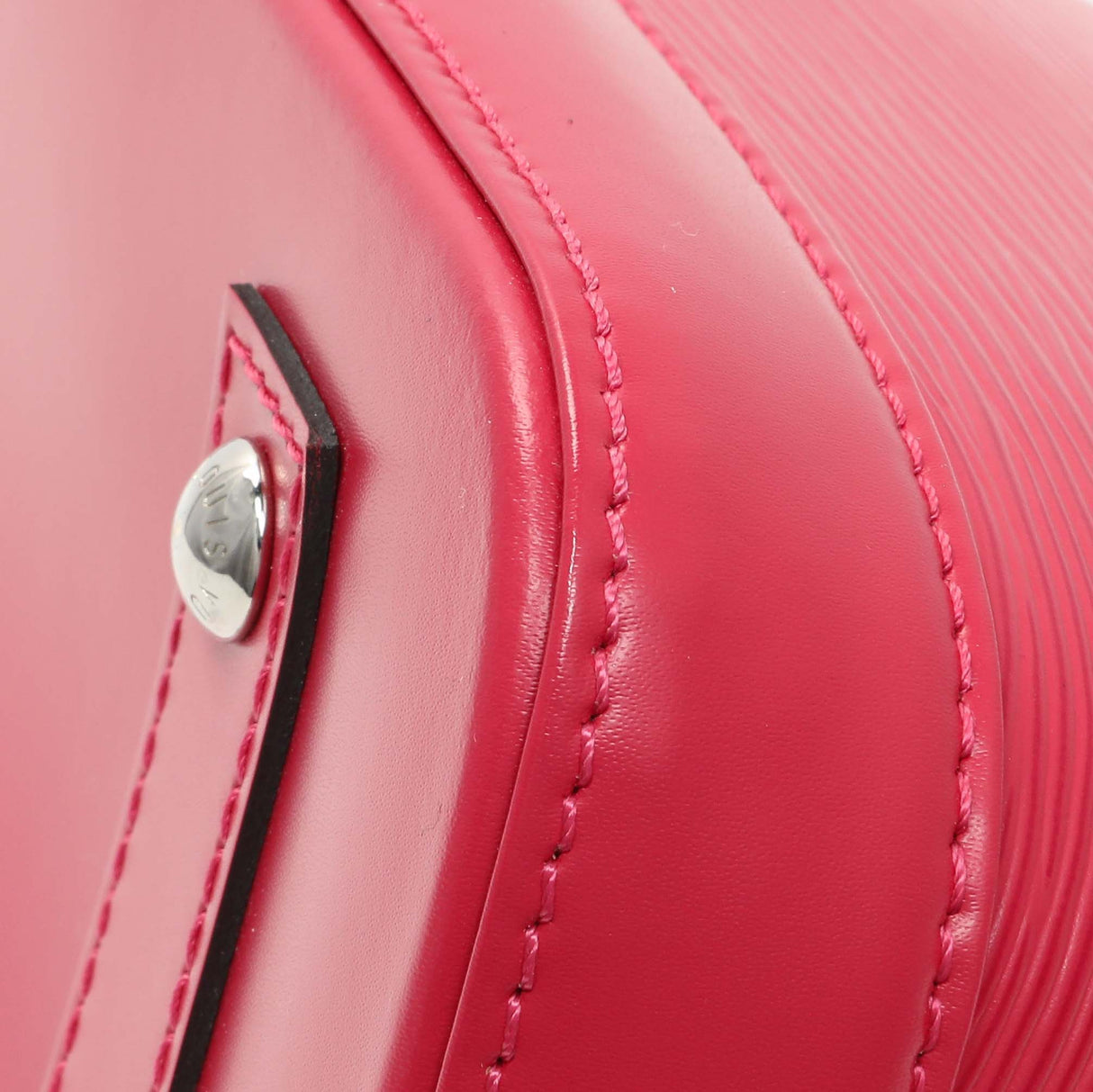 Louis Vuitton Rose Pondicherry Epi Jacquard Alma BB Handbags Louis Vuitton