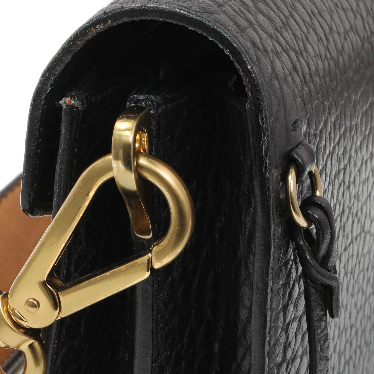 Prada Black Calfskin Berlino Sound Semitracolla Bag Handbags Prada