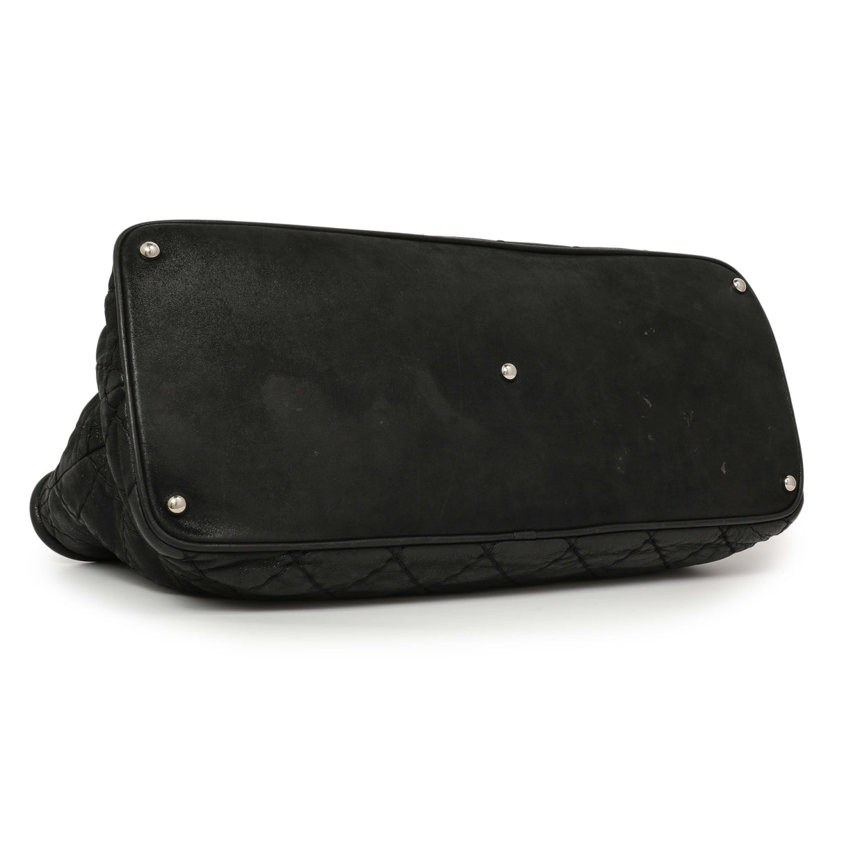 Chanel Black Iridescent Quilted Calfskin Sea Hit Tote Handbags Chanel