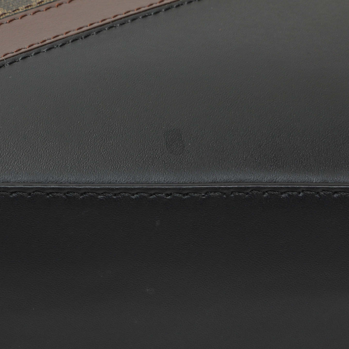 Fendi Diagonal Brown FF Canvas Camera Case Handbags Fendi