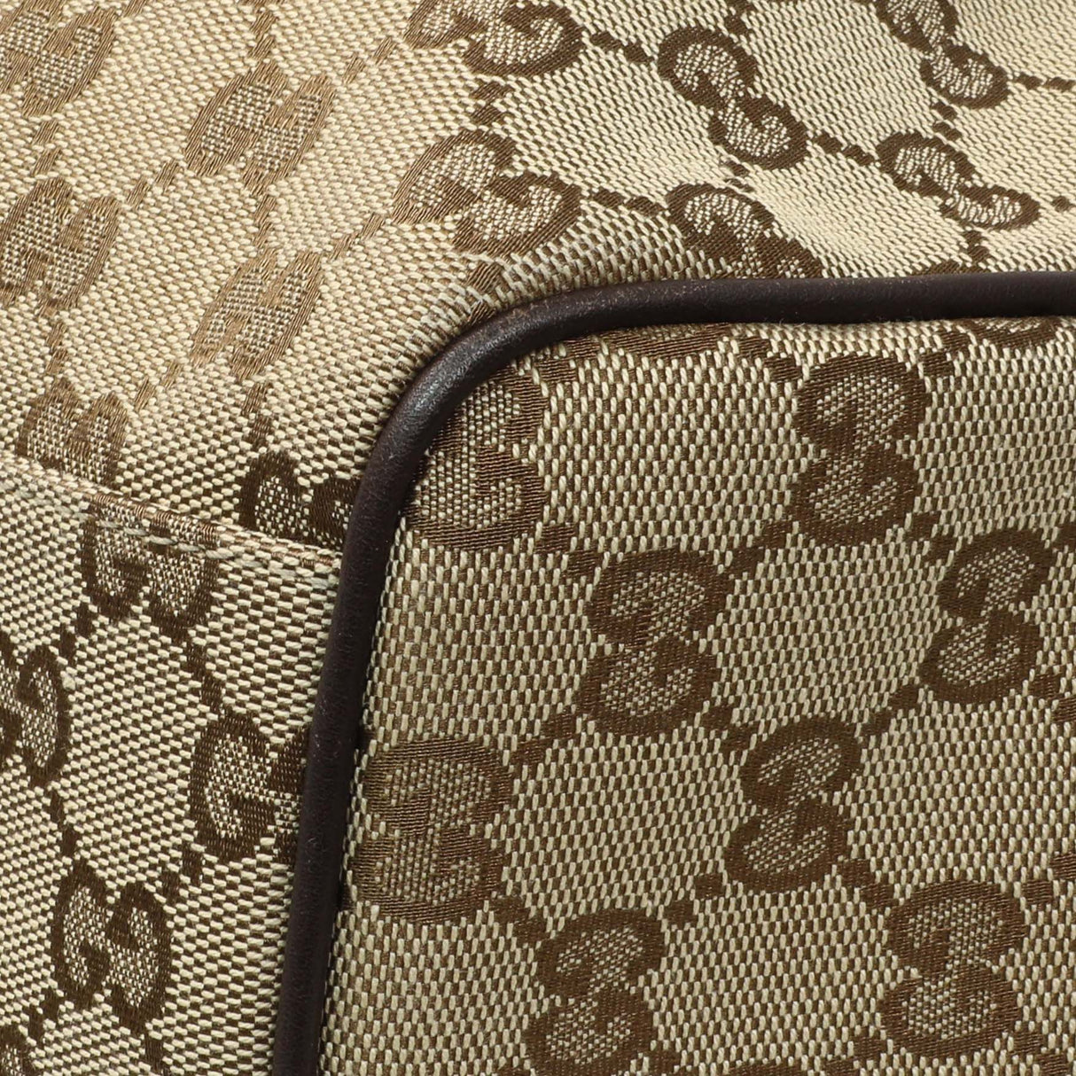 Gucci Brown Monogram Medium Sukey