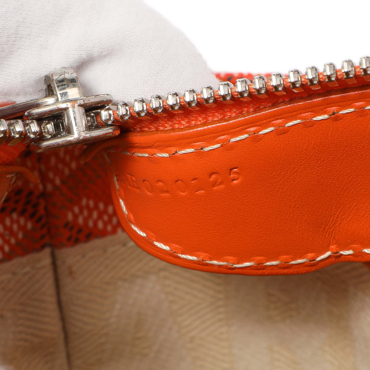 Goyard Orange Goyardine Sac Marie Galante GM Handbags Goyard