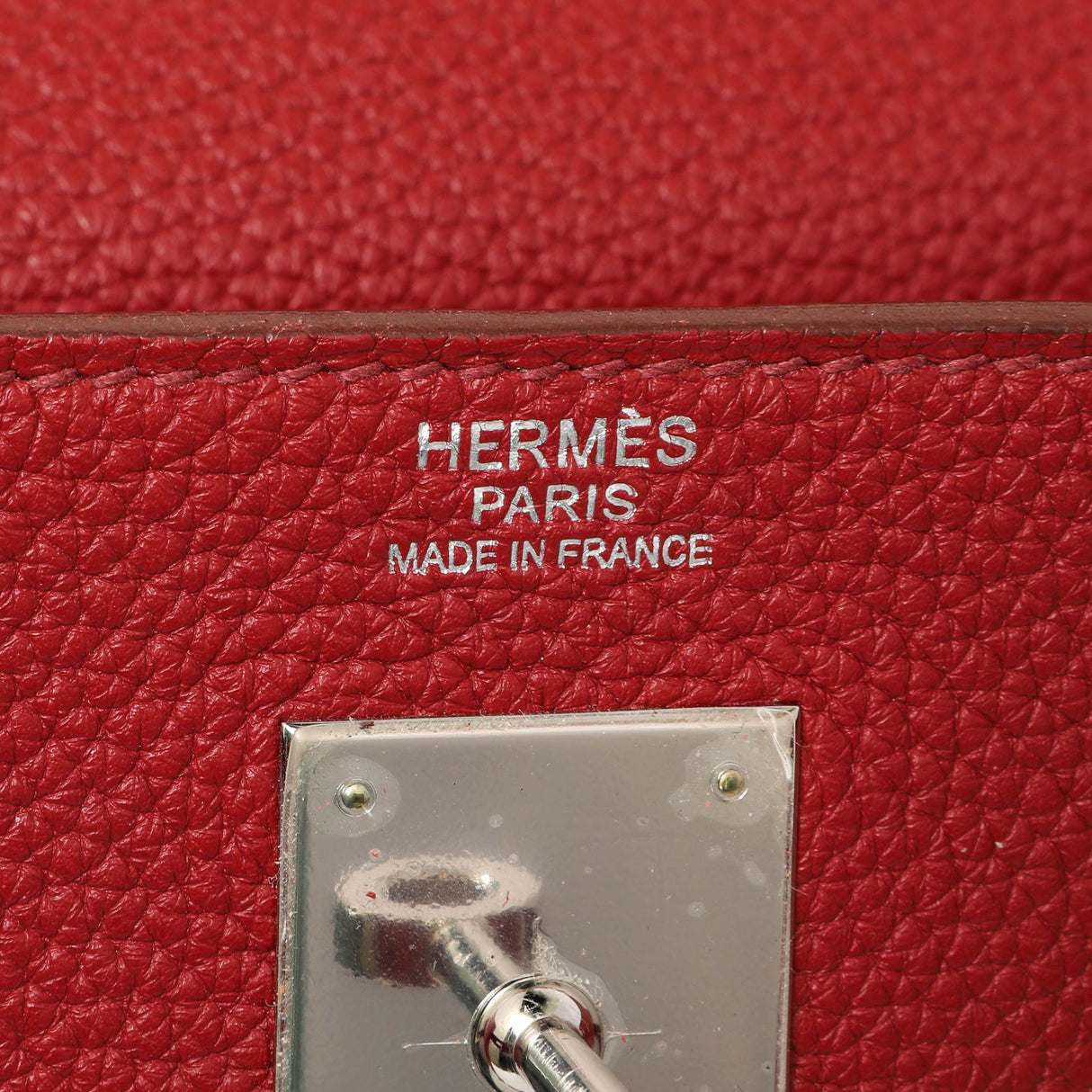 Hermes Rouge Garance Togo Kelly Retourne 32 Handbags Hermes