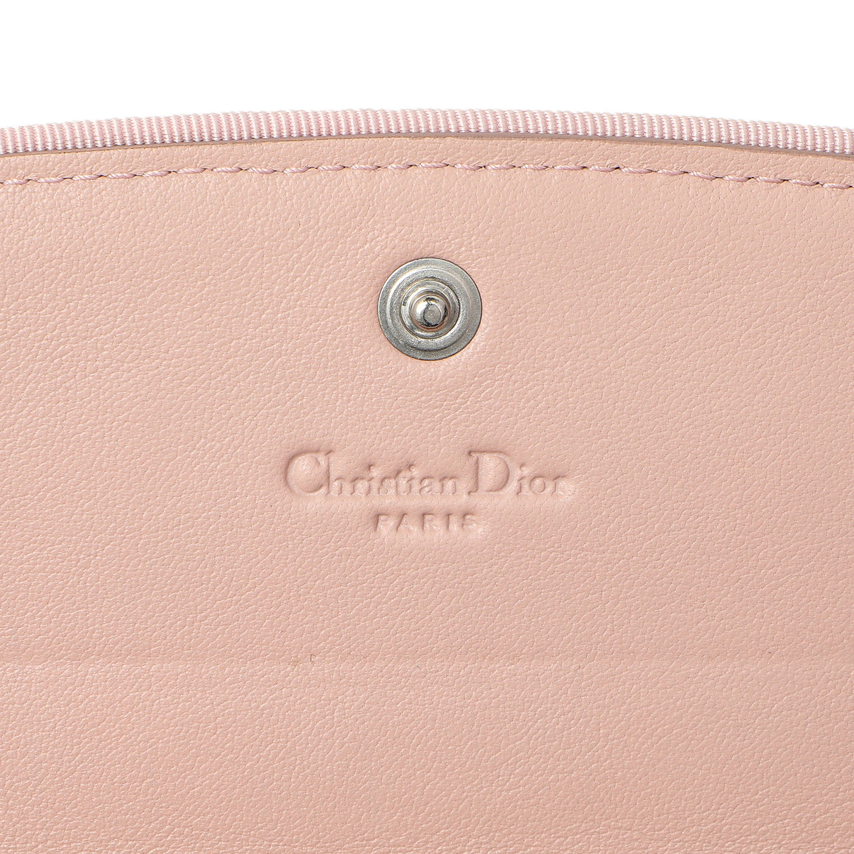 Christian Dior Pink Monogram Chain Wallet Handbags Christian Dior