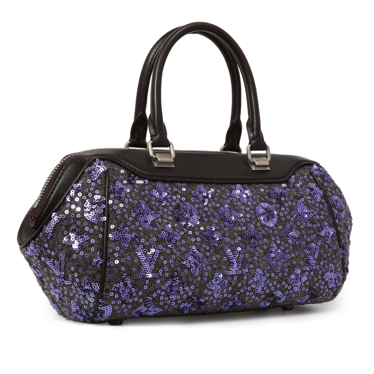 Louis Vuitton Purple Sequin Monogram Sunshine Express Baby Handbags Louis Vuitton