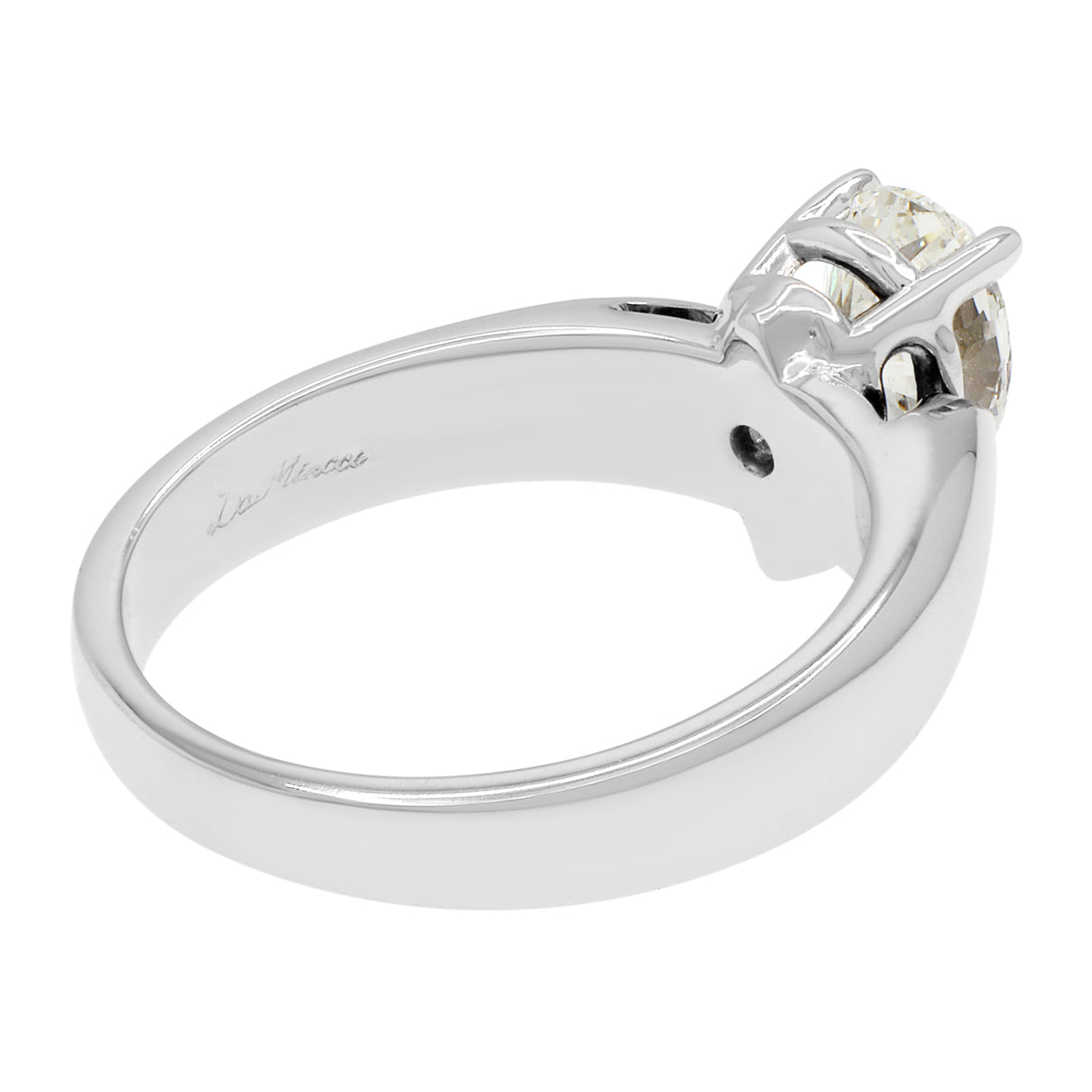 18K White Gold 1.16 Carat Pear Diamond Solitaire Ring Fine Jewellery Modaselle