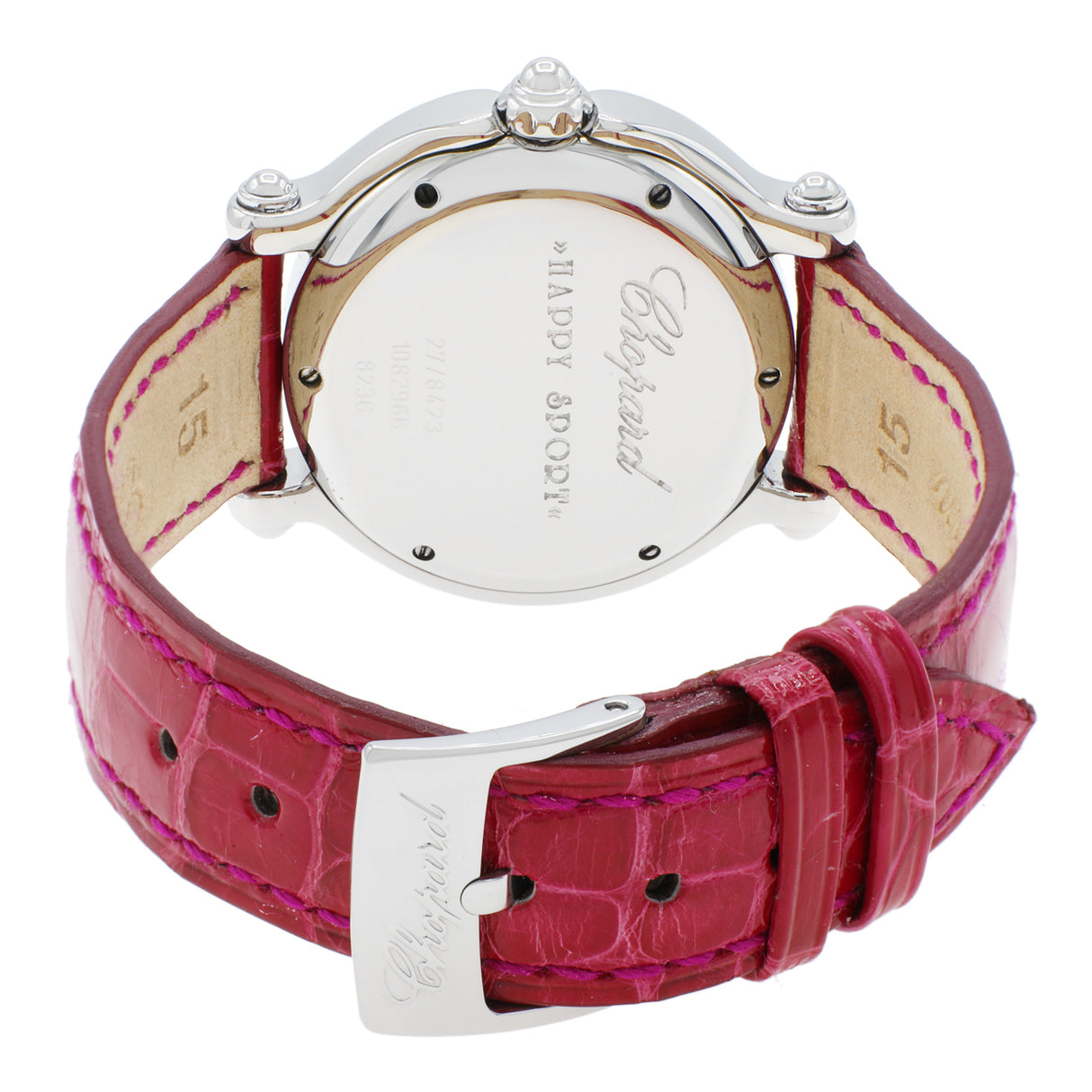 Chopard Stainless Steel Happy Sport Watch 27/8423 Watches Chopard