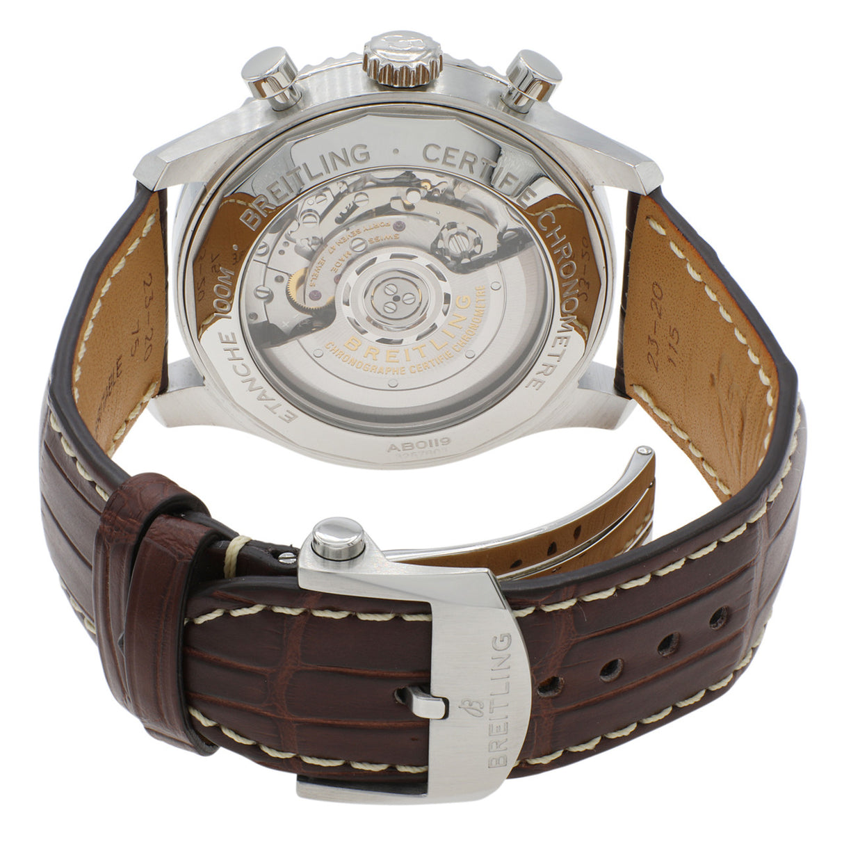 Breitling Stainless Steel Aviator 8 B01 Chronograph AB0119131B1P2 Watches Breitling