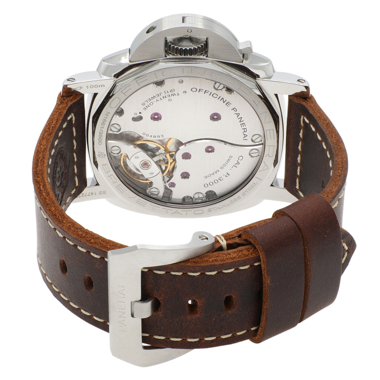 Panerai Stainless Steel Luminor 1950 PAM00372 Watches Panerai