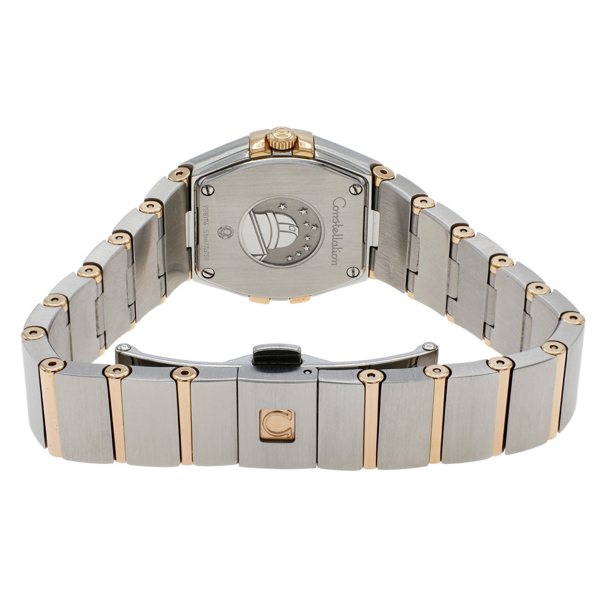 Omega Stainless Steel 18K Rose Gold Constellation 123.20.24.60.53.001 Watches Omega