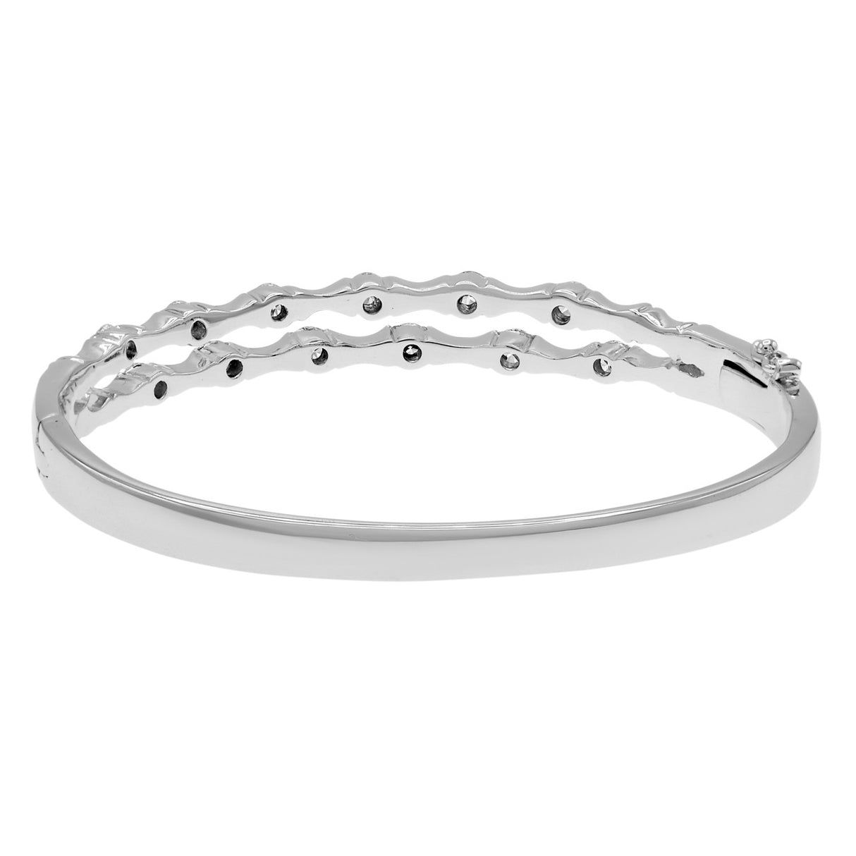 18K White Gold 1.56 Carat Diamond Bracelet Fine Jewellery Modaselle