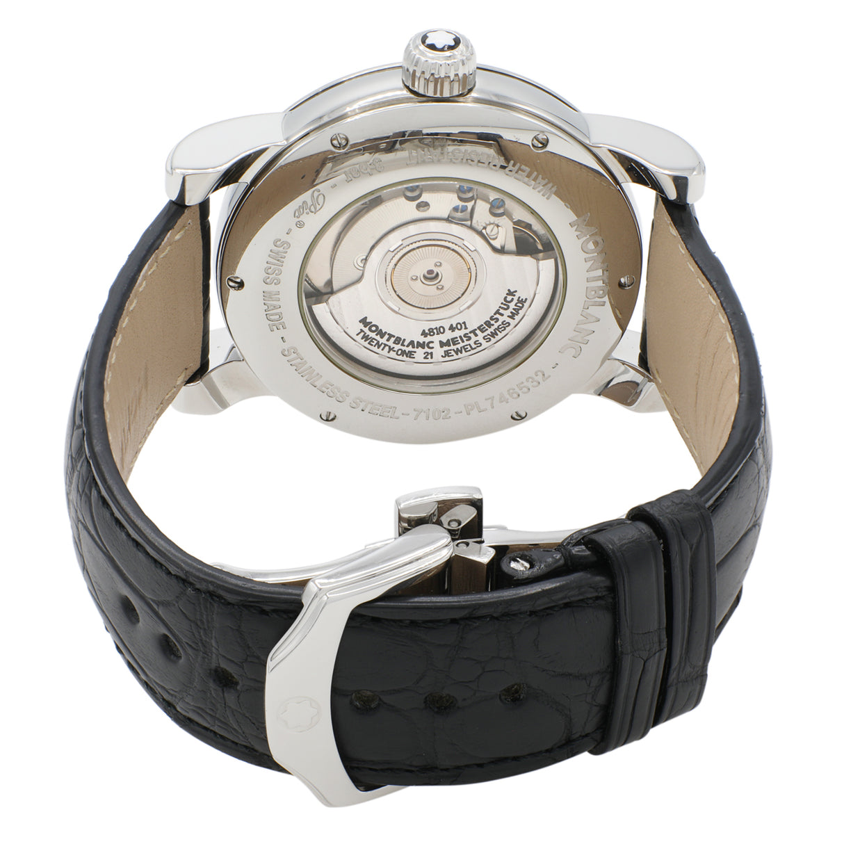 Montblanc Stainless Steel Star Automatic 7102 Watches Montblanc