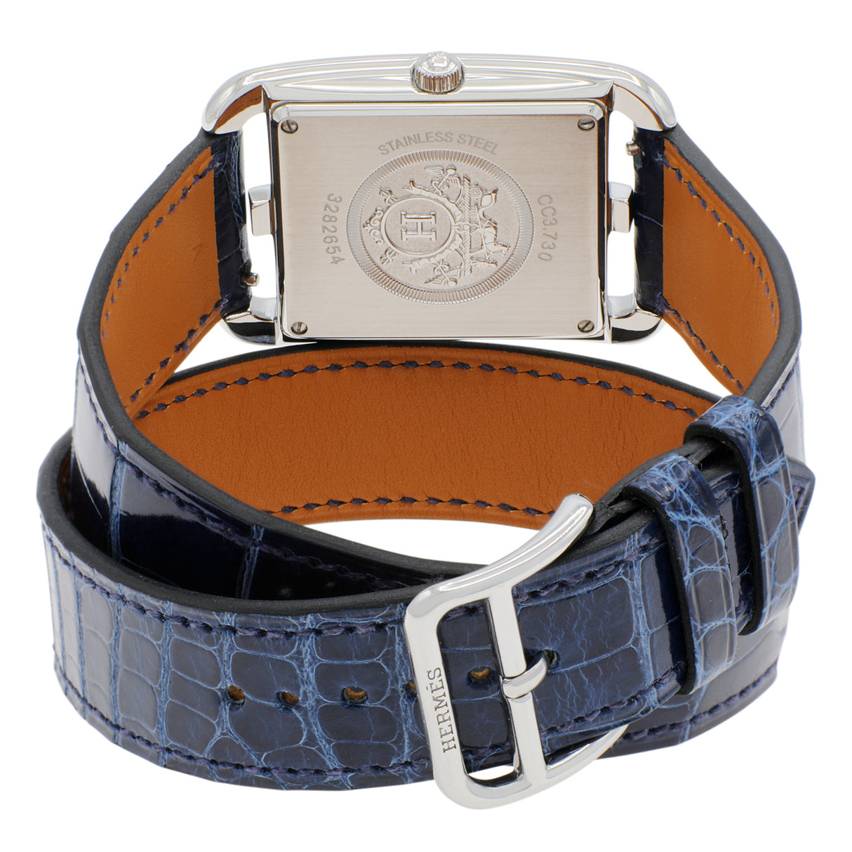 Hermes Stainless Steel Diamond Cape Cod CC3.730 Watches Hermes