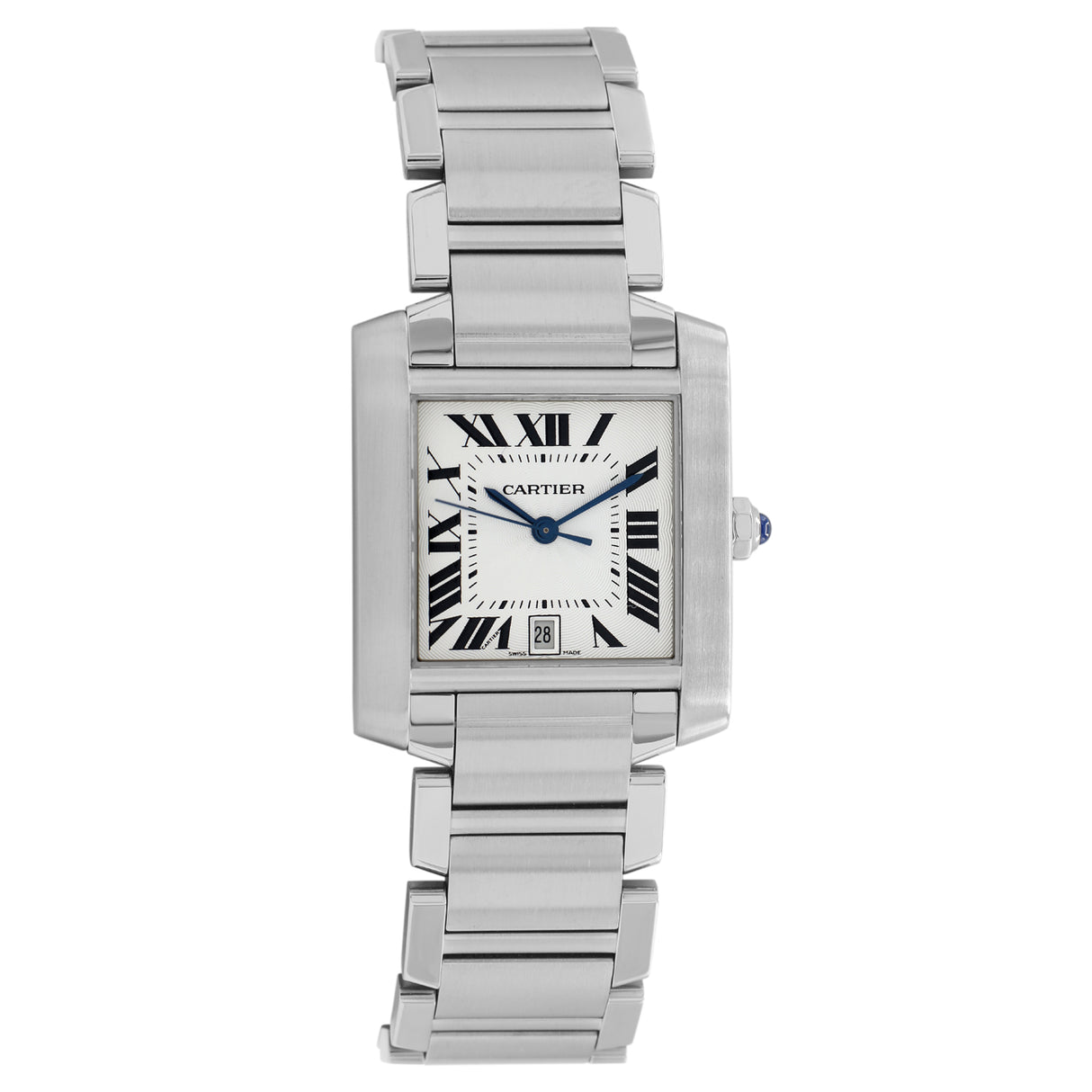 Cartier Stainless Steel Tank Francaise Automatic W51002Q3 Watches Cartier