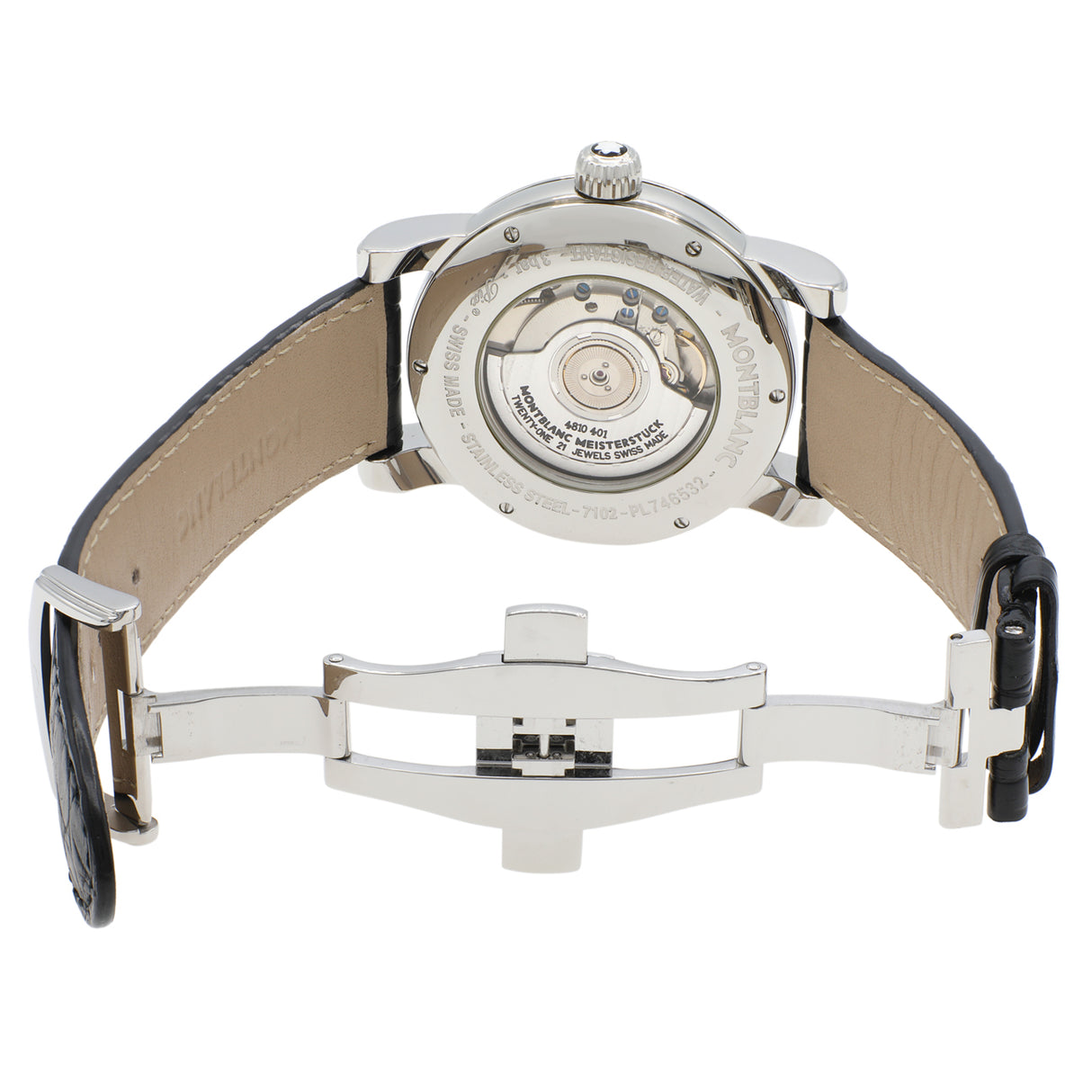 Montblanc Stainless Steel Star Automatic 7102 Watches Montblanc