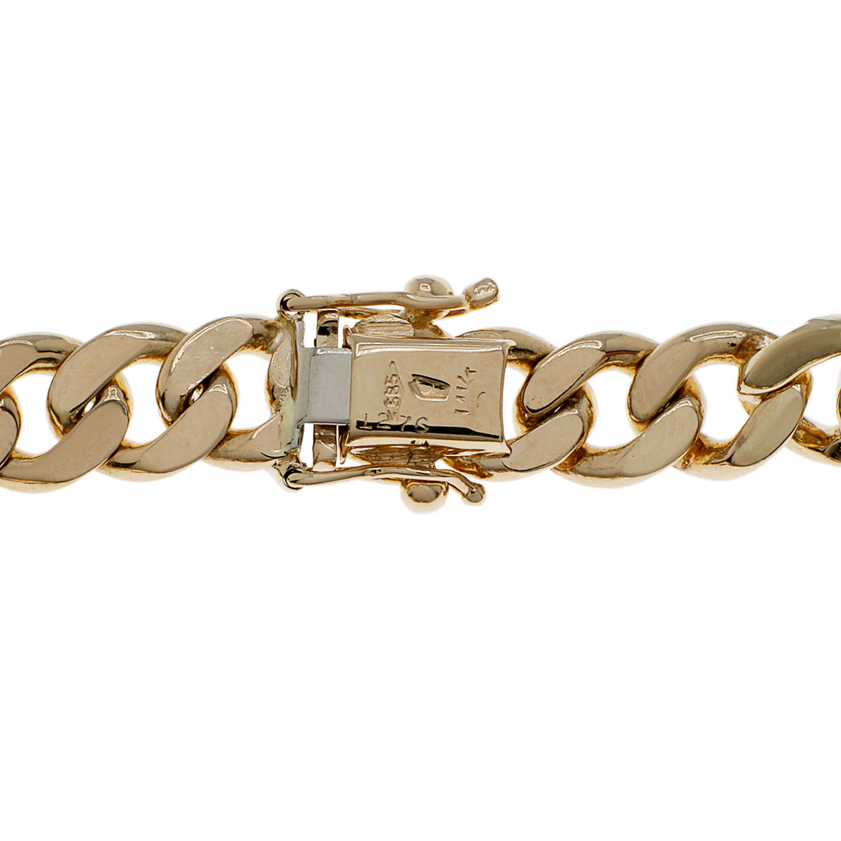 14K Yellow Gold Ruby Sapphire Emerald Bracelet Fine Jewellery Modaselle