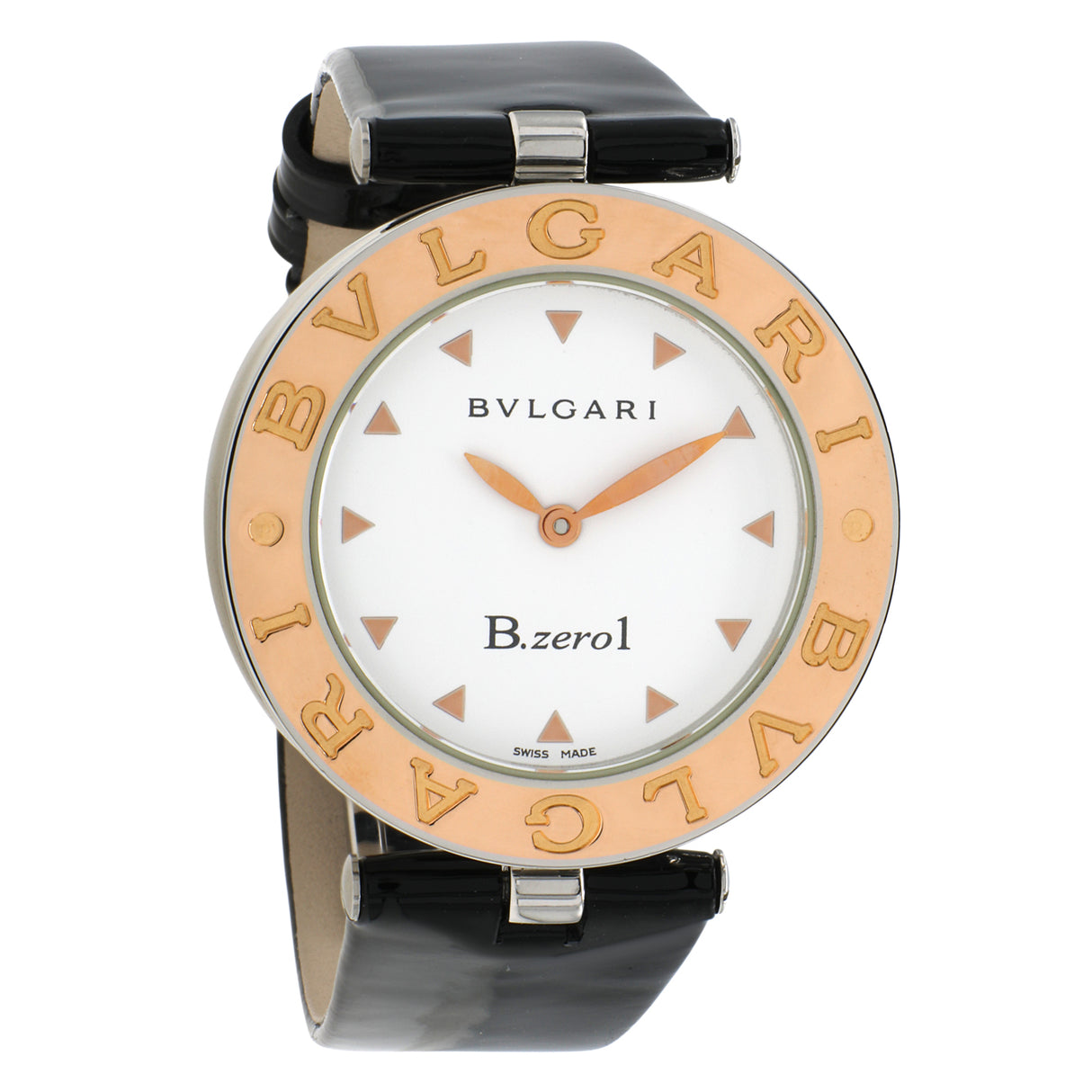 Bulgari Stainless Steel B.Zero1 Quartz Watch Watches Bulgari