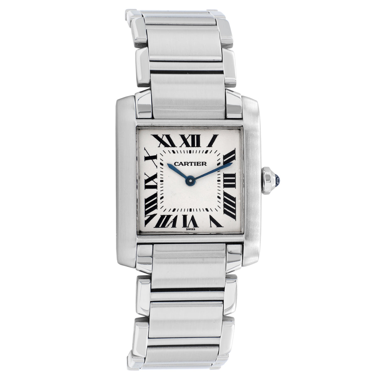 Cartier Stainless Steel Tank Francaise 2301 Watches Cartier