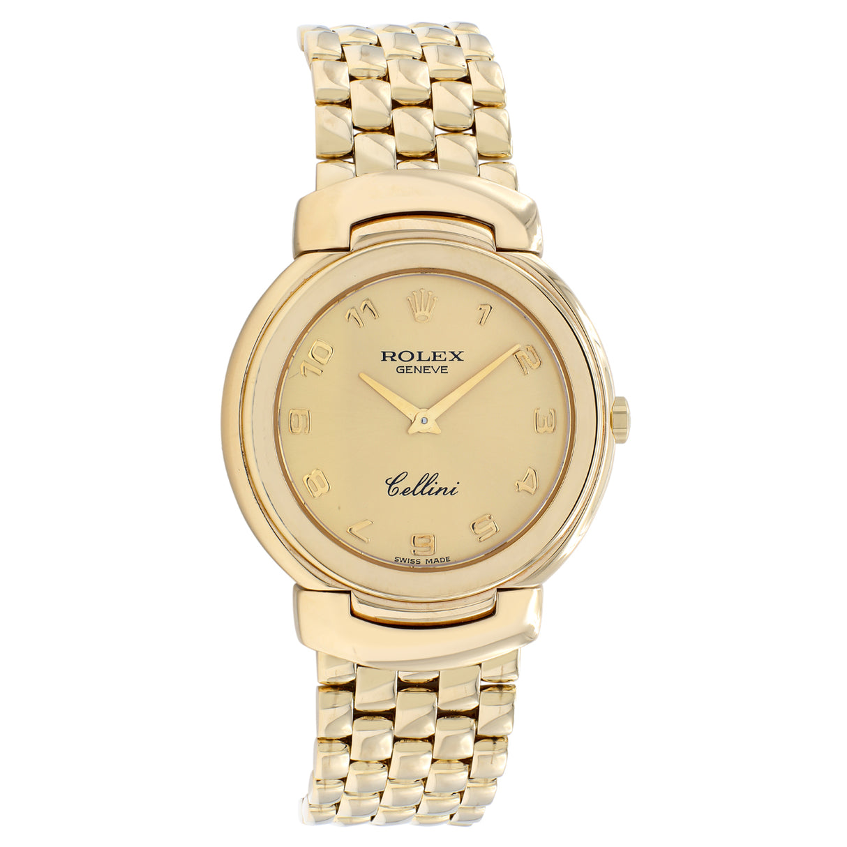 Rolex 18K Yellow Gold Cellini 6622 Watches Rolex