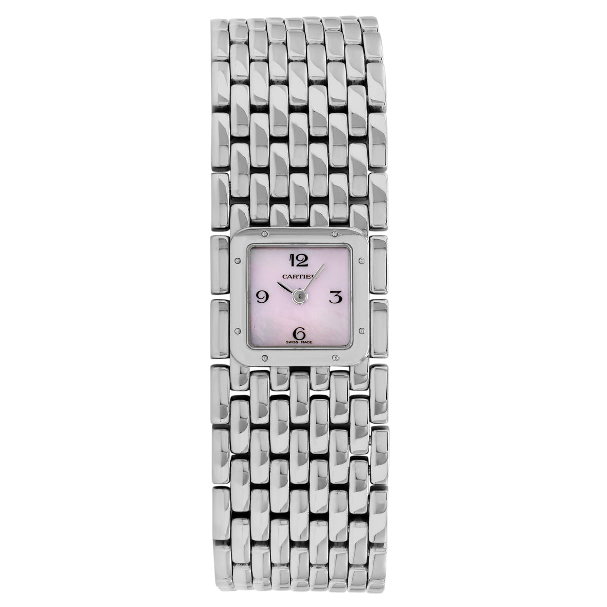 Cartier Stainless Steel Panthere Ruban 2420 Watches Cartier