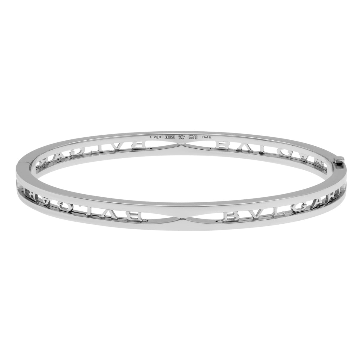 Bulgari 18K White Gold B.zero1 Bracelet Designer Jewellery Bulgari