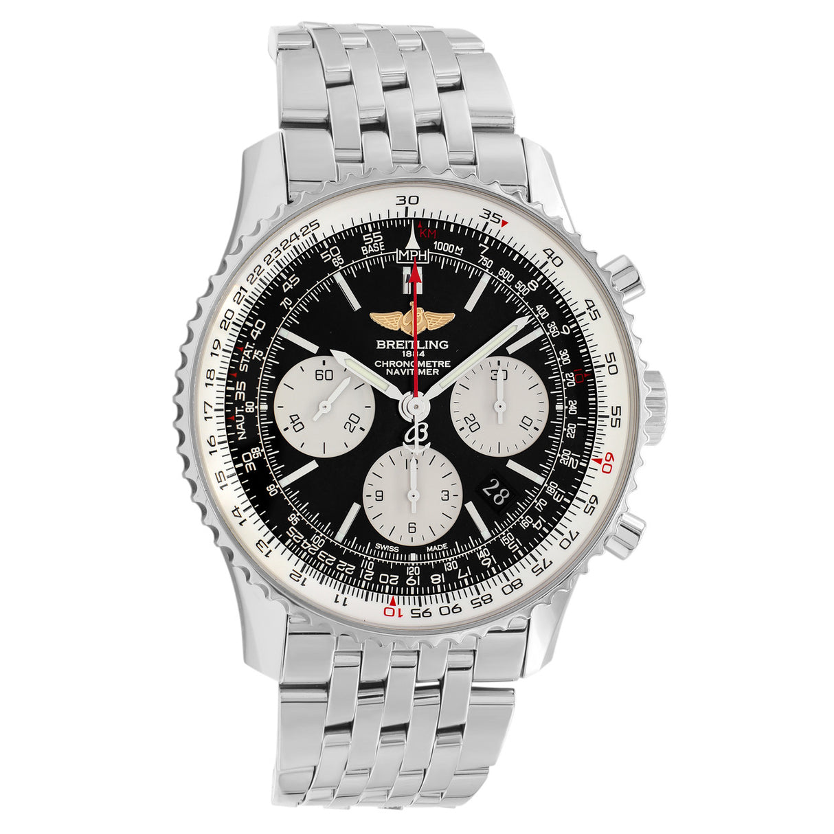 Breitling Stainless Steel Navitimer 01 AB012012/BB01 Watches Breitling