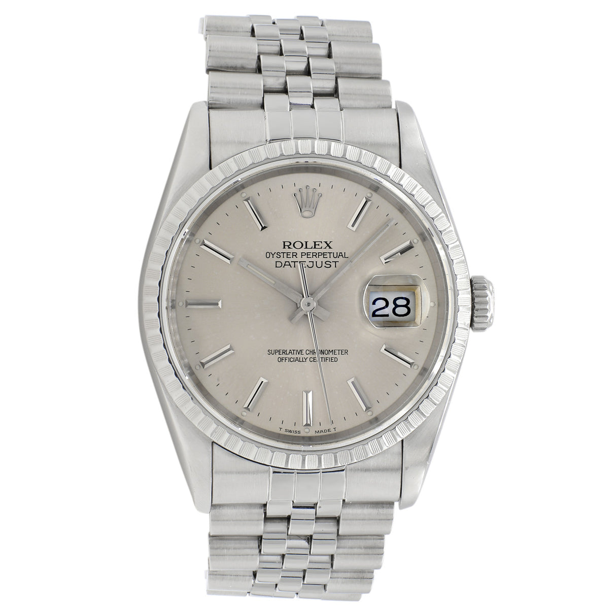 Rolex Stainless Steel Datejust 36 16220 Rolex