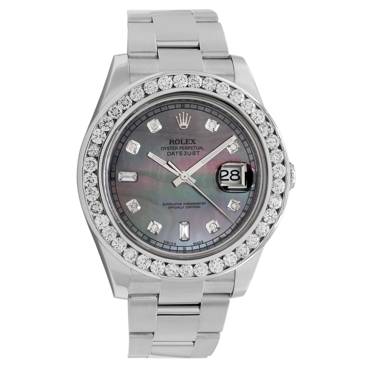 Rolex Stainless Steel Datejust II 116300 Watches Rolex