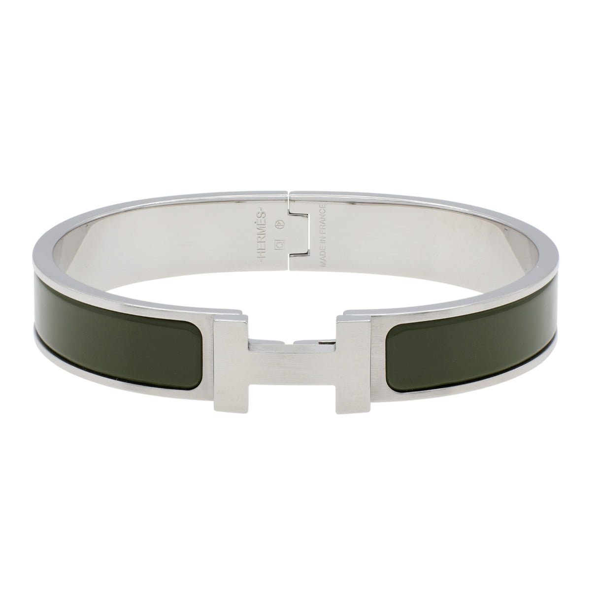 Hermes Vert De Gris Clic HH Bracelet Designer Jewellery Hermes