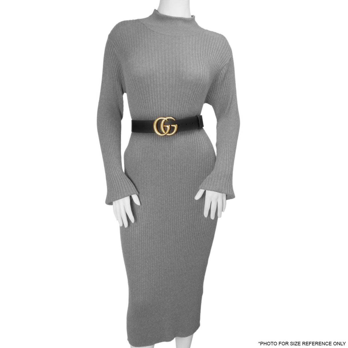 Gucci Black Calfskin Double G 40mm Belt Gucci