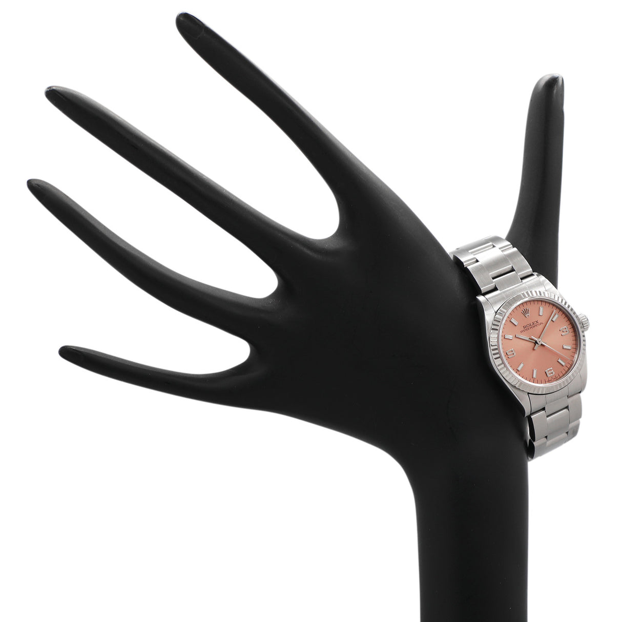 Rolex Stainless Steel White Gold Oyster Perpetual 31 67514 Watches Rolex