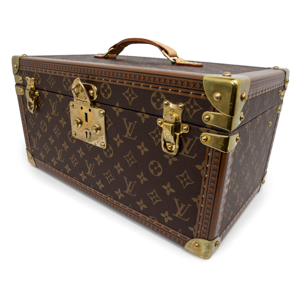 Louis Vuitton Monogram Case With Mirror Vanity Trunk Louis Vuitton
