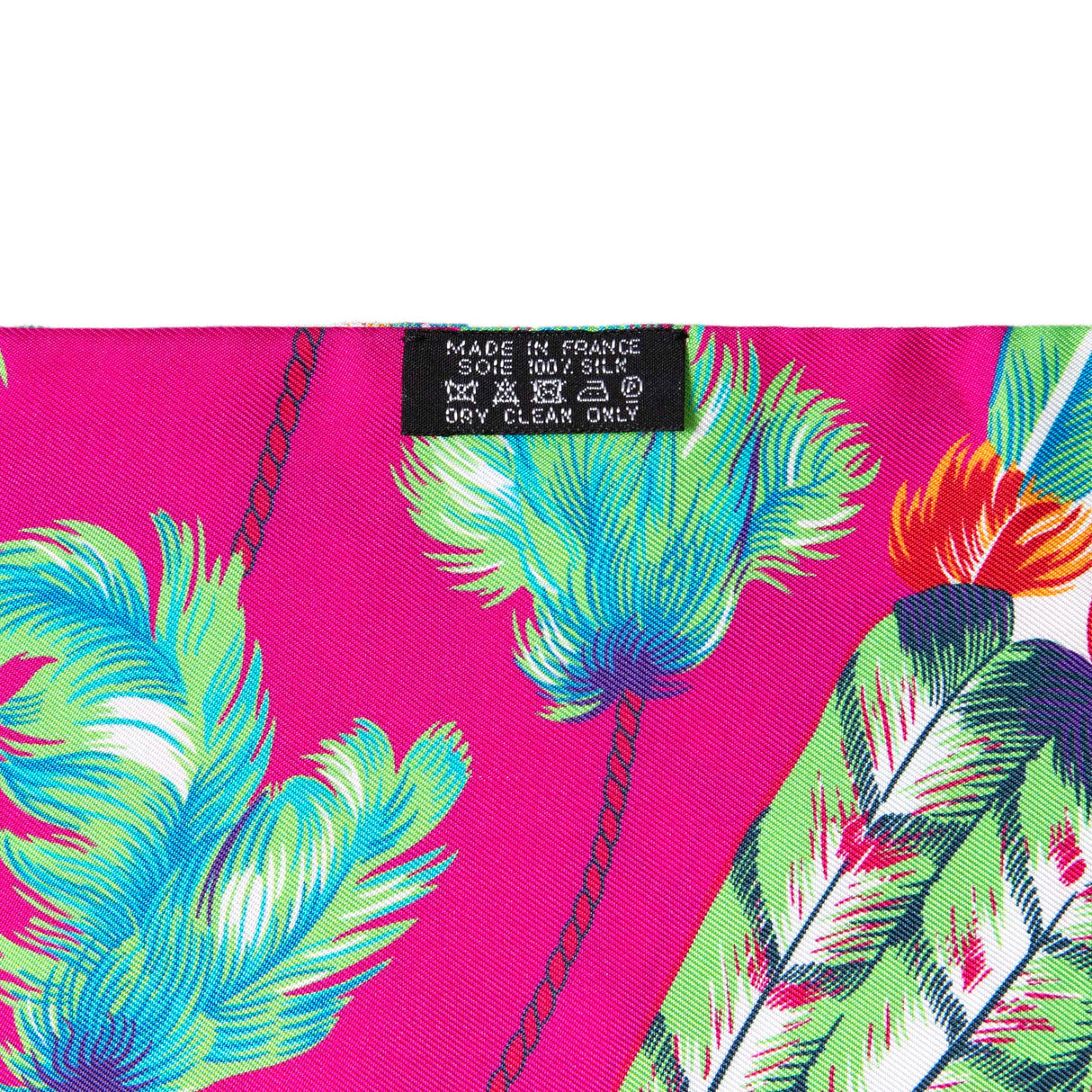 Hermes Fuchsia Silk Brazil Maxi Twilly Accessories Hermes