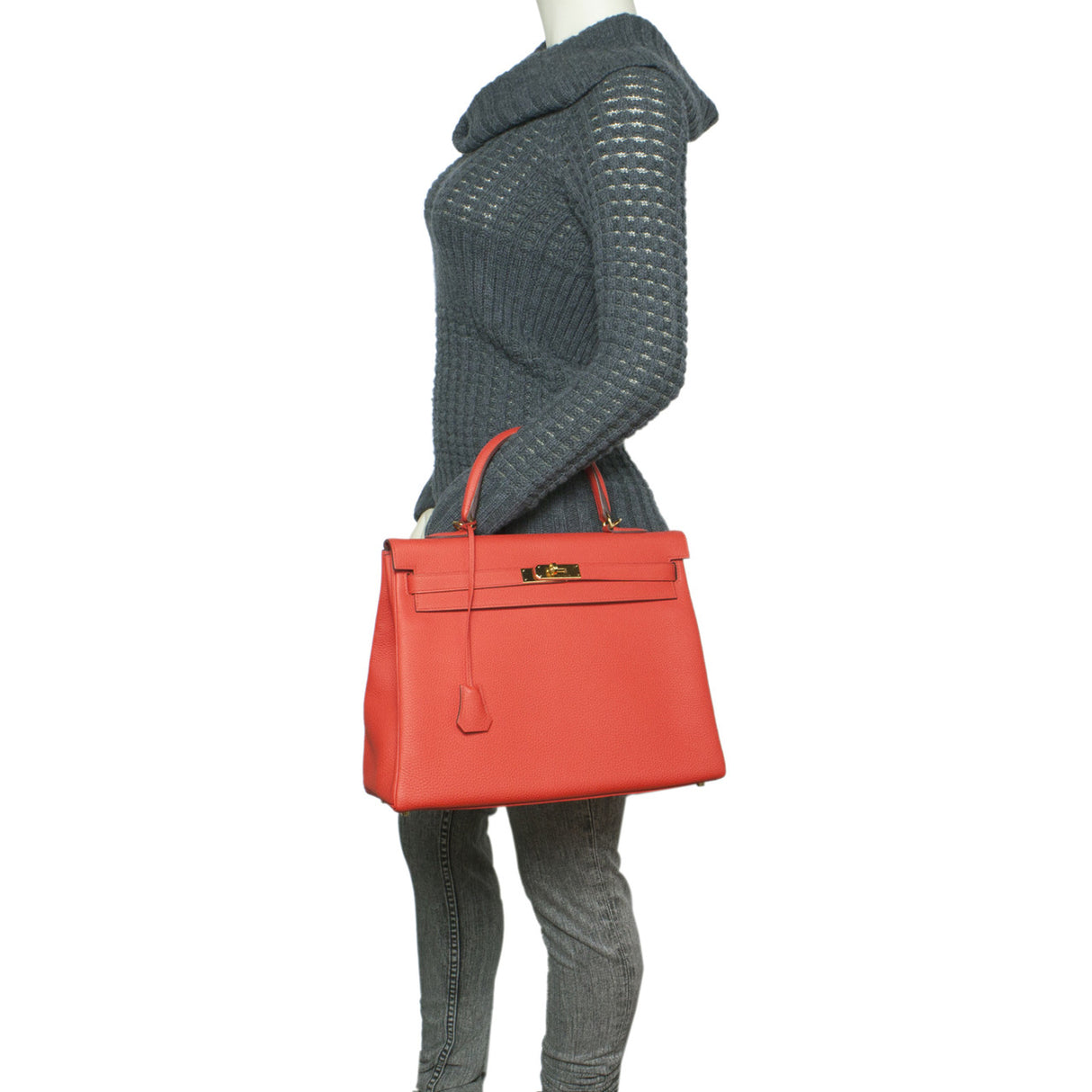 Hermes Capucine Togo Kelly 35 Handbags Hermes