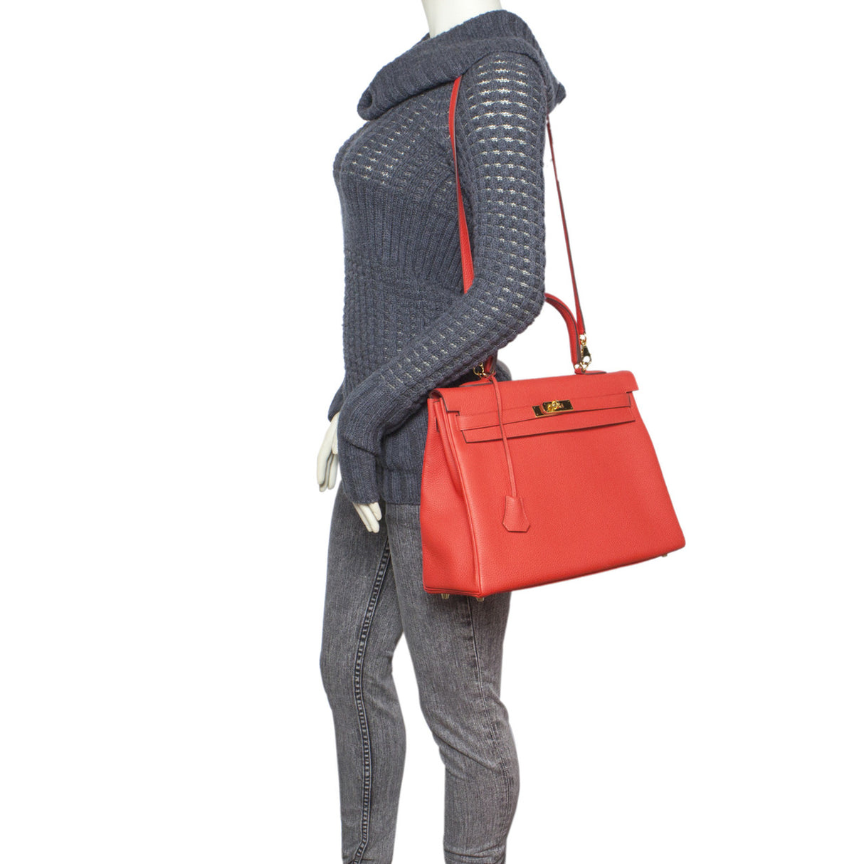 Hermes Capucine Togo Kelly 35 Handbags Hermes