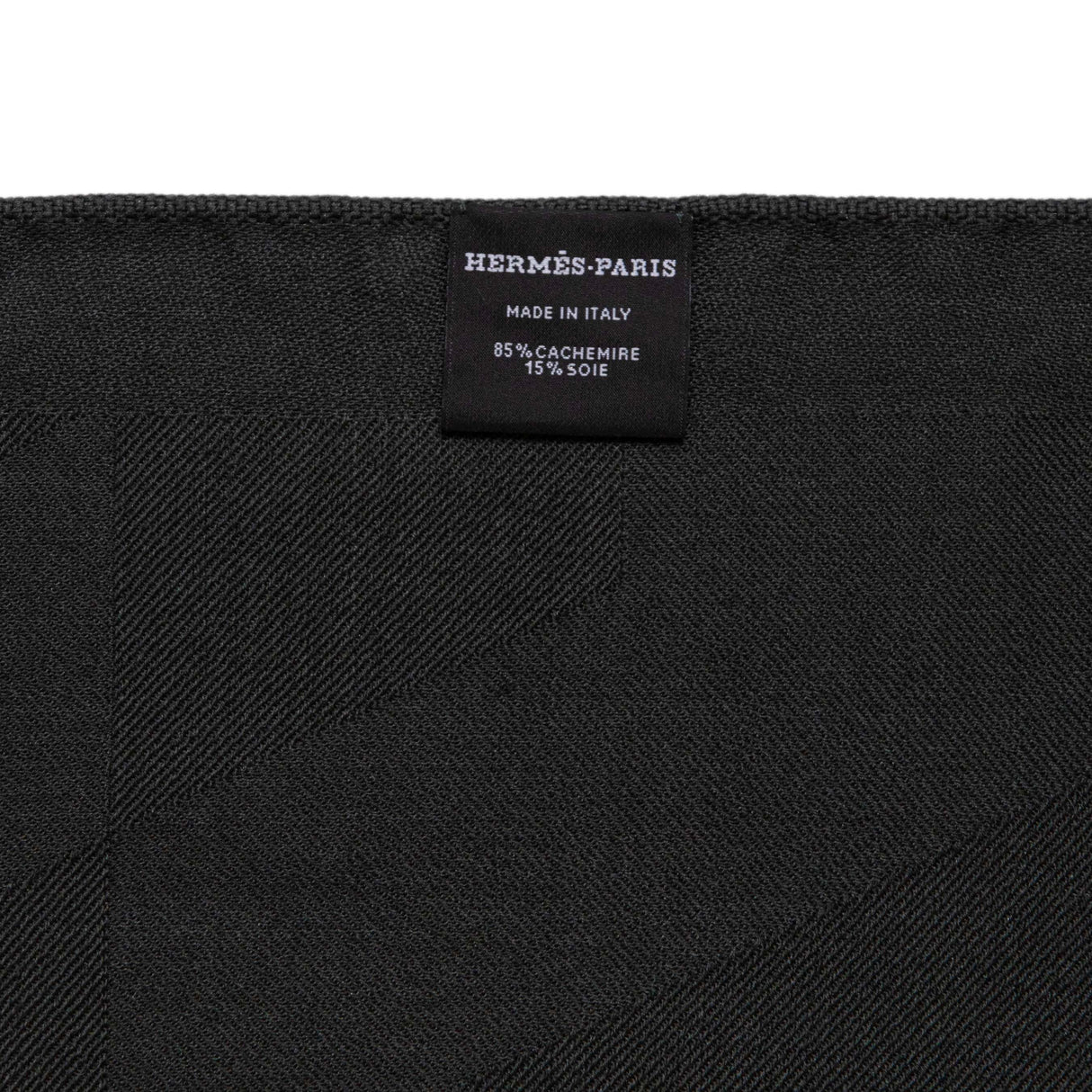 Hermes Dark Green Cashmere Silk H en Biais Stole Accessories Hermes