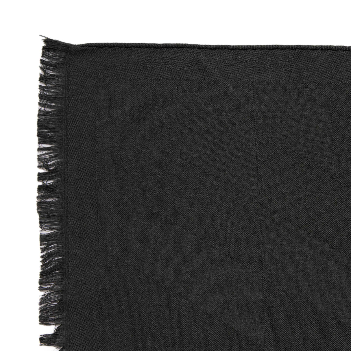 Hermes Dark Green Cashmere Silk H en Biais Stole Accessories Hermes