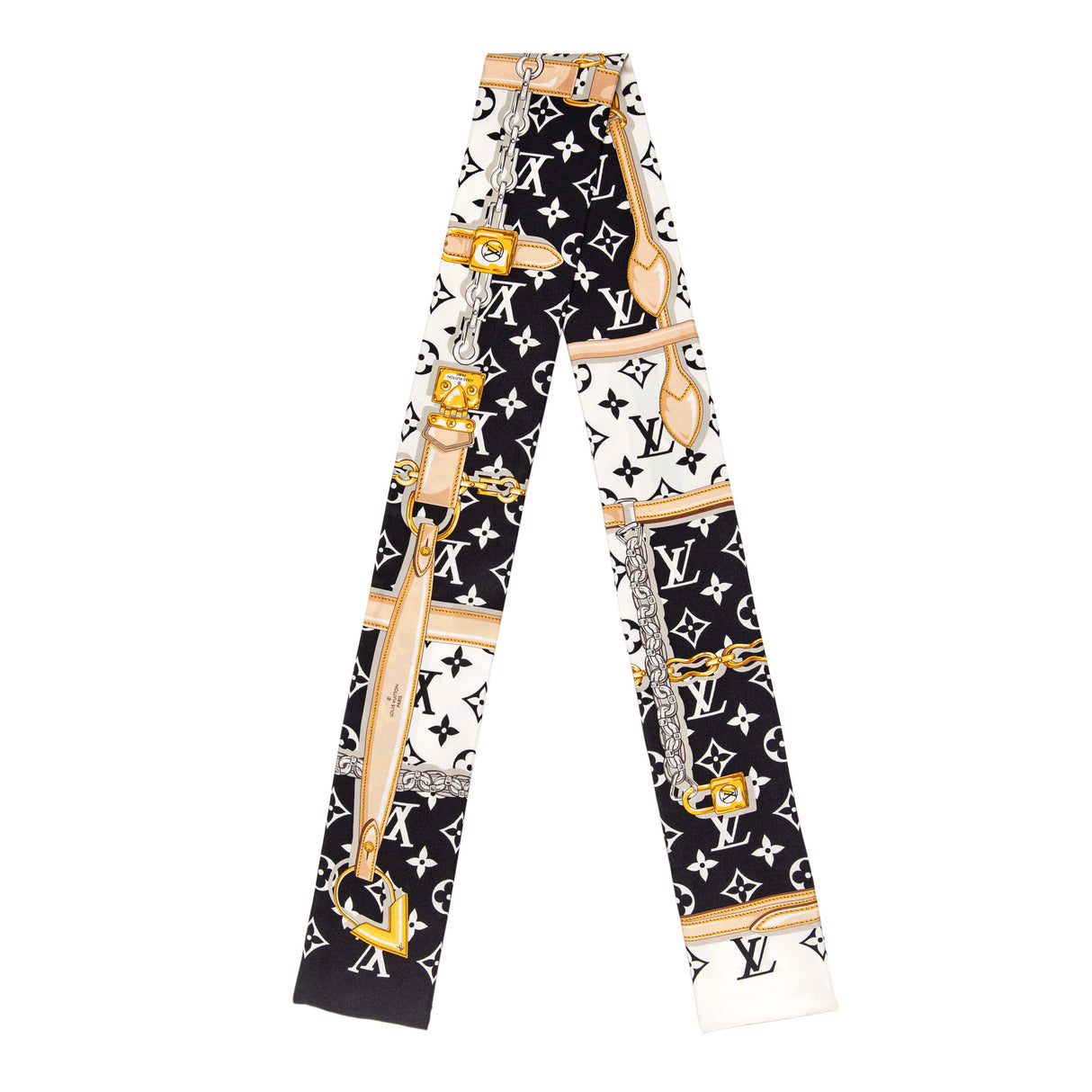 Louis Vuitton Silk Monogram Confidential Bandeau Accessories Louis Vuitton