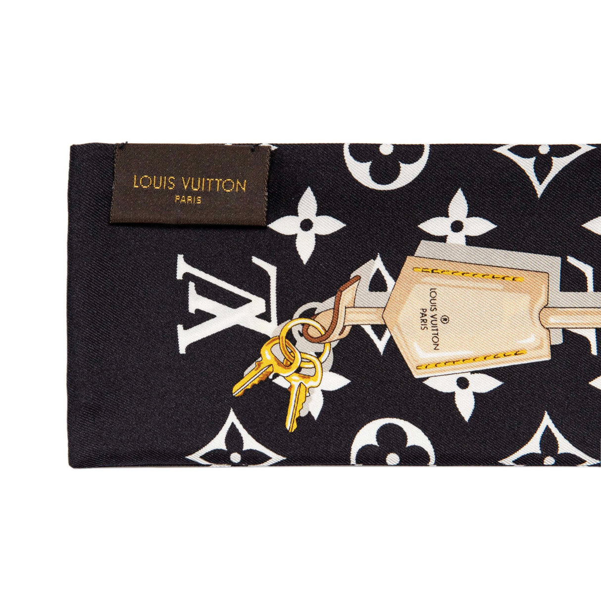 Louis Vuitton Silk Monogram Confidential Bandeau Accessories Louis Vuitton